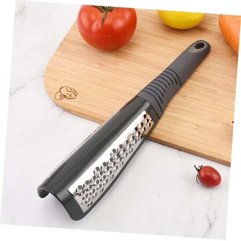 Luxshiny Multifunctional Stainless Steel Vegetable Grater with Black Non Slip Handle Manual Labor Saving Kitchen Gadget For Potatoes Carrots Slicer Home Cooking Essentials - Image 4