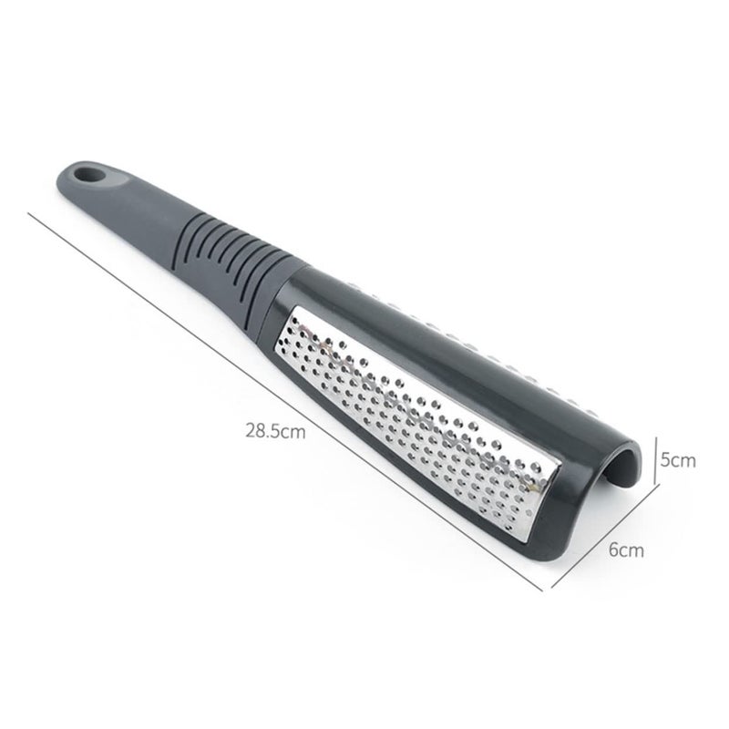 Luxshiny Multifunctional Stainless Steel Vegetable Grater with Black Non Slip Handle Manual Labor Saving Kitchen Gadget For Potatoes Carrots Slicer Home Cooking Essentials - Image 3