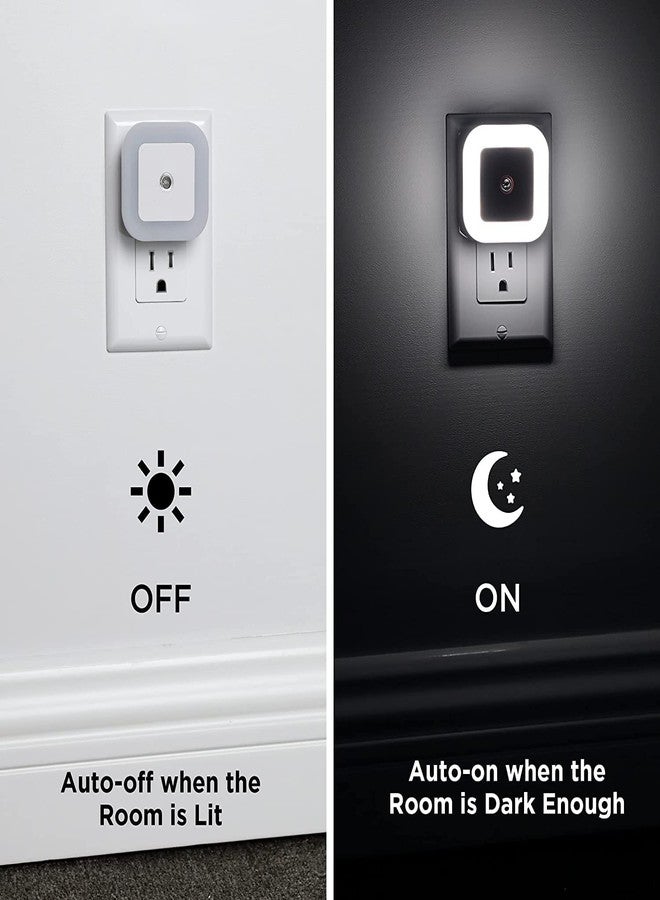 Shuttle Art Plug Light Night, Socket Lamps for Bedroom, dim Light, led Smart Automatic on Off Night Sensor, for Bedroom Gift Office Living Room Pack of 1 Night Lamp Yellow - Image 4