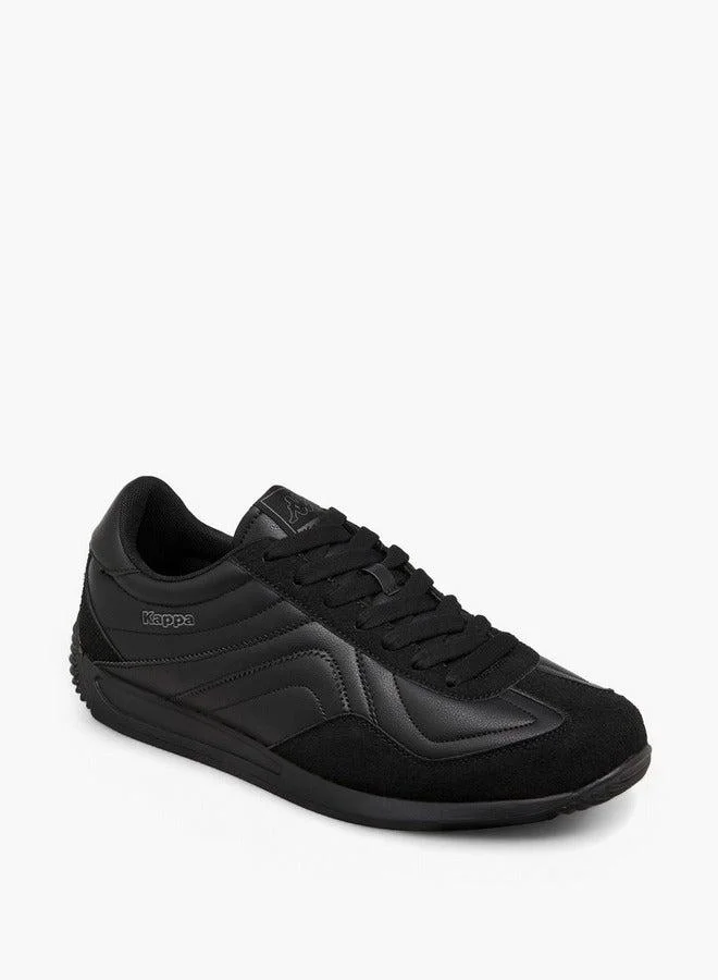 Kappa Men's Panelled Sports Shoes with Lace-Up Closure