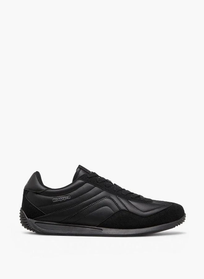 Kappa Men's Panelled Sports Shoes with Lace-Up Closure