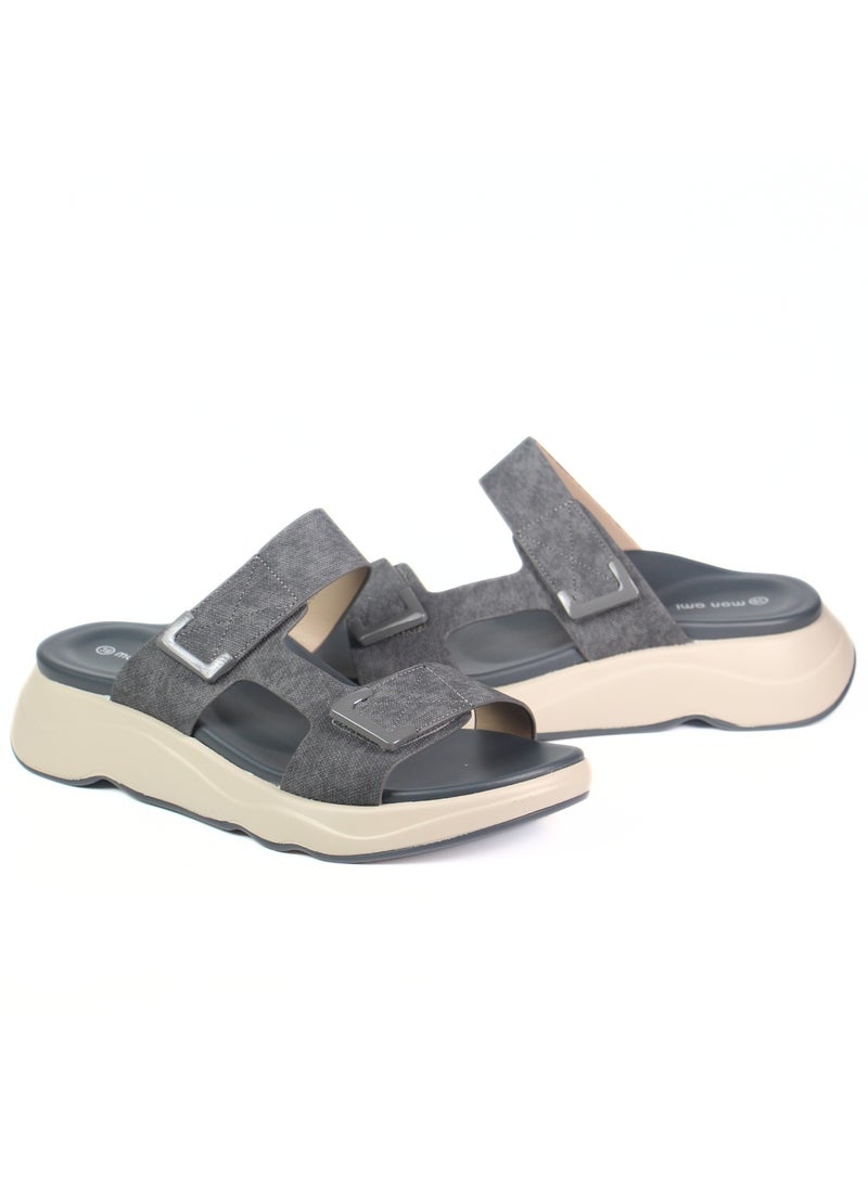 Mon Ami Slip-On Slide Sandals for Women | Lightweight and Stylish Open-Toe Slides for Women and Girls | Soft Cushioned Sole for All-Day Comfort | Perfect for Beach, Travel, and Daily Wear - Image 5