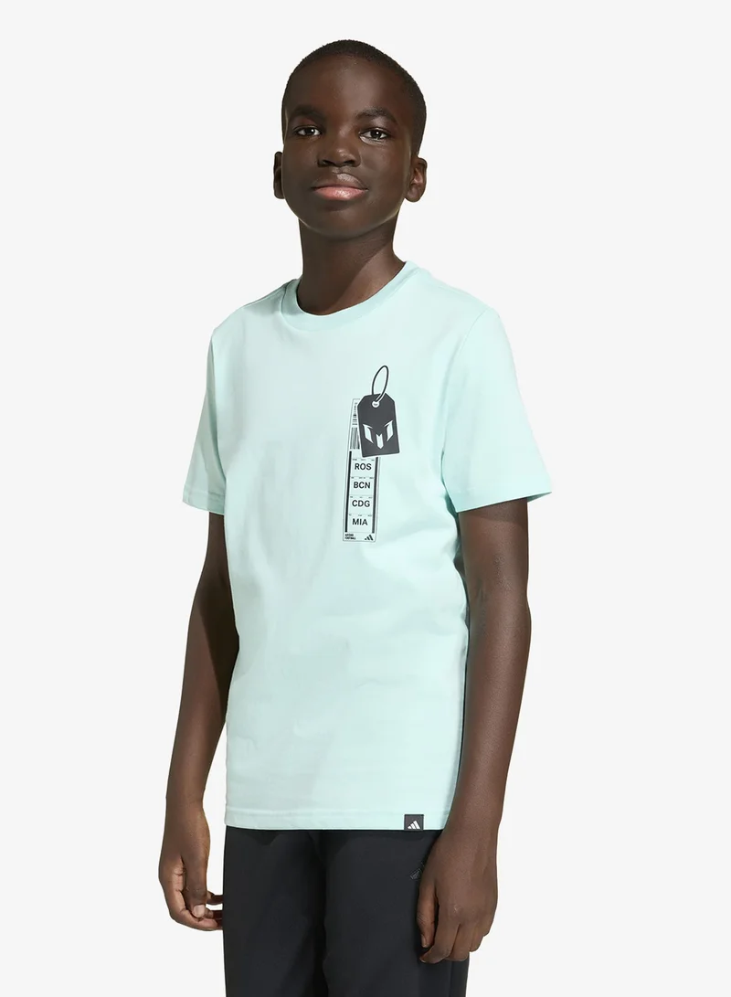 Adidas Youth Messi Fun Graphic T-Shirt