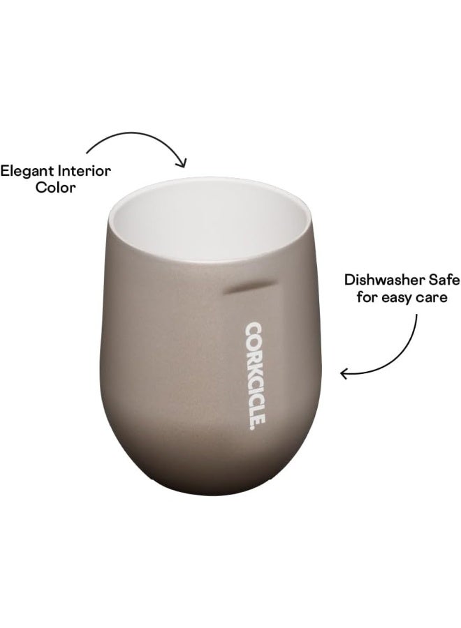 Corkcicle Pure Taste Oat Milk Insulated Stemless, 350 ml - Image 4