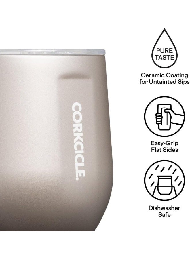 Corkcicle Pure Taste Oat Milk Insulated Stemless, 350 ml - Image 3