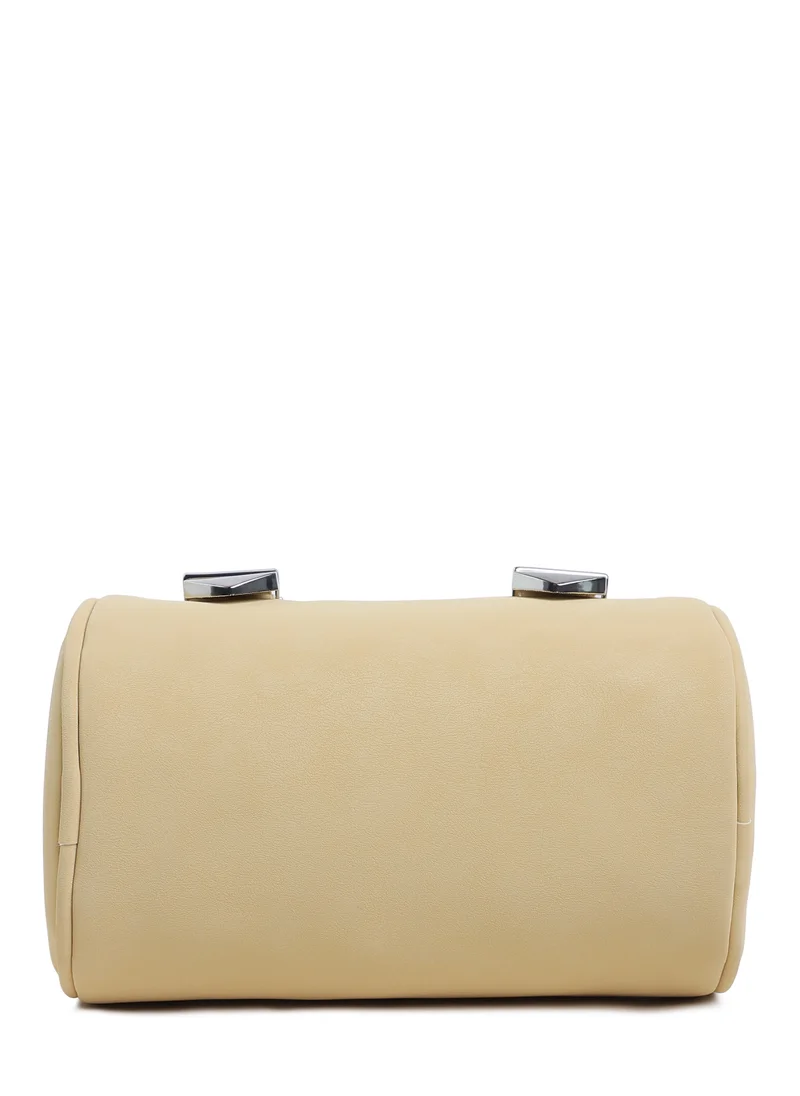 London Rag Mini Cylinder Hand Bag in Nude