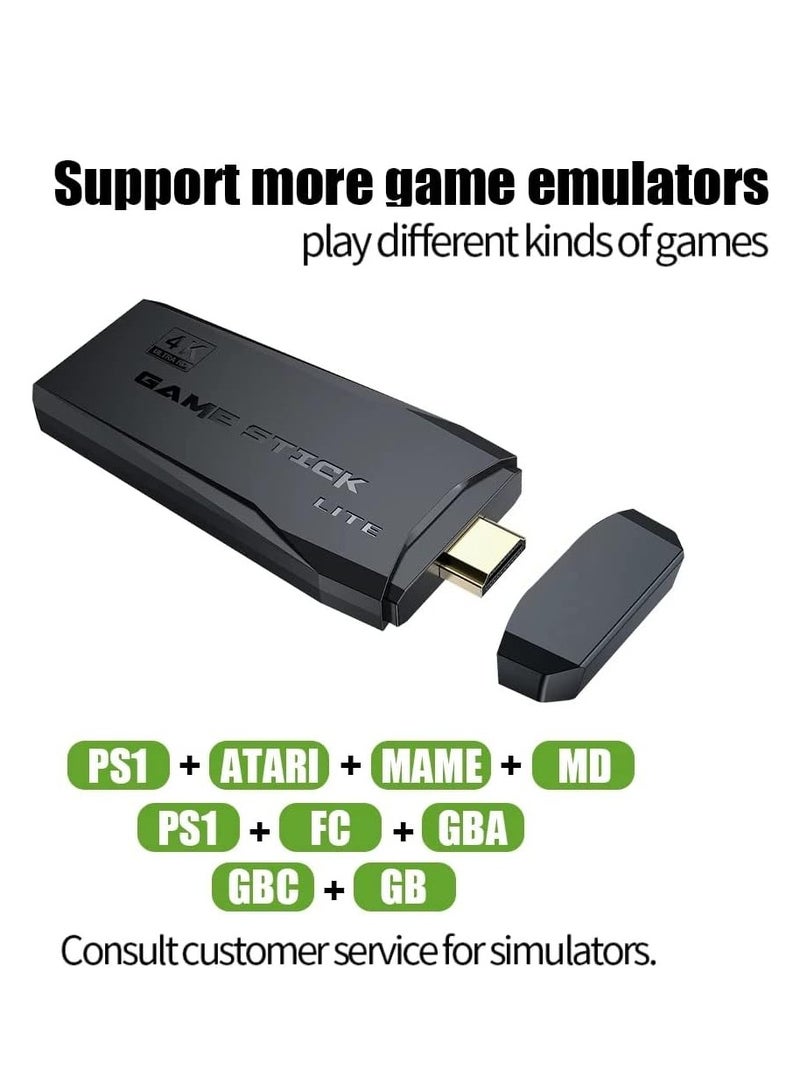 ELTRAZONE ELTERAZONE 64G Retro Game Console, HD Classic Game Console, 10000+ Built-in Games, 9 Emulators Console, HDMI Output TV Video Games, High Definition Game Console with Dual 2.4G Wireless Controllers - Image 5