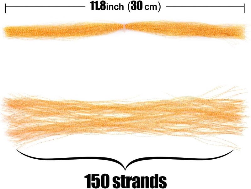 XFISHMAN Fly Tying Materials 12 Colors Krystal Flash Ripple Flashabou Flies Fishing Lure Making Supplie - Image 4
