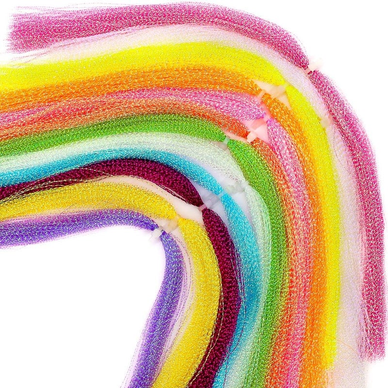 XFISHMAN Fly Tying Materials 12 Colors Krystal Flash Ripple Flashabou Flies Fishing Lure Making Supplie - Image 5