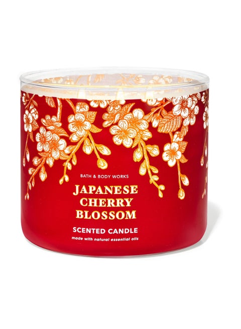 Japanese Cherry Blossom 3-Wick Candle