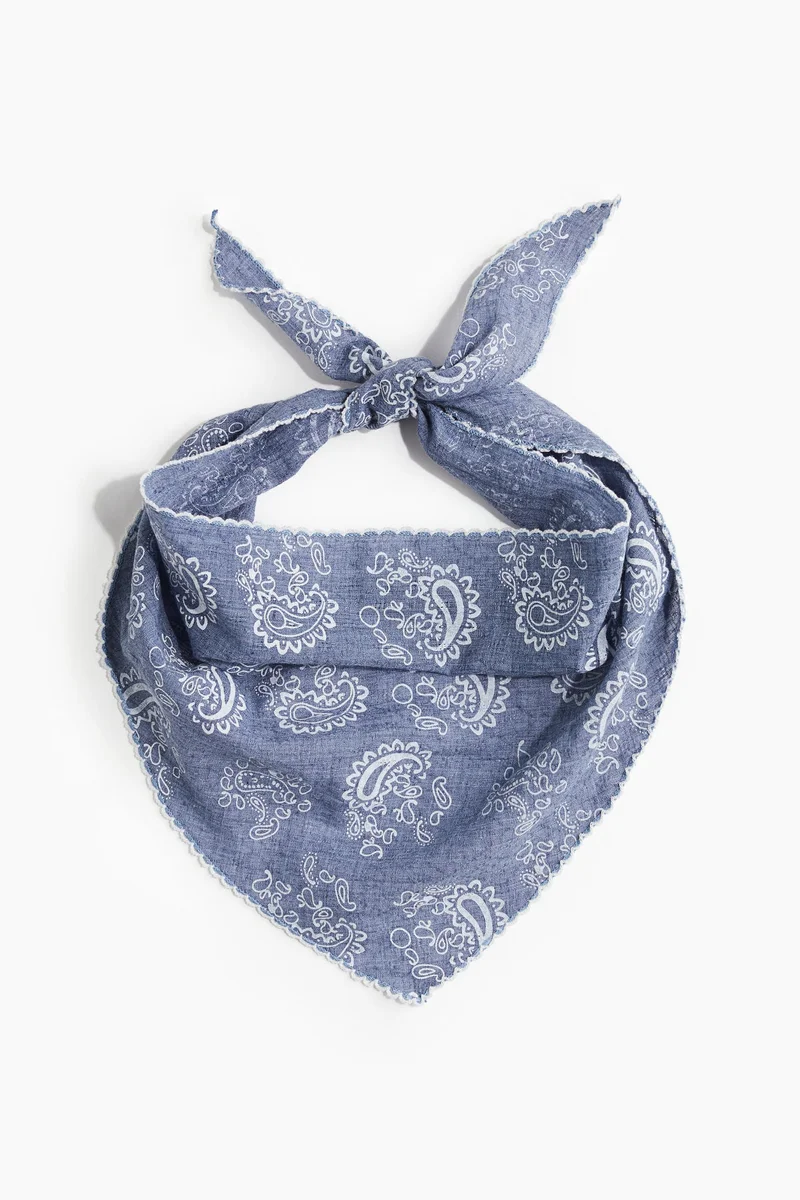 H&M Patterned headscarf