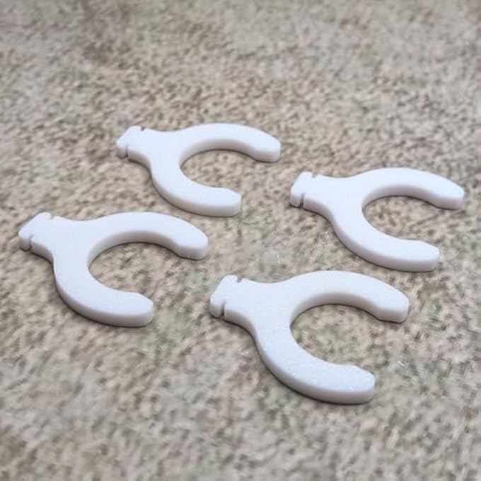 REPLACEMENT MOUNTING CLIP COMPATIBLE WITH KERMI ZK00940001 V2 FLAT RADIATOR REPLACEMENT PART (SET OF 4) - Image 3