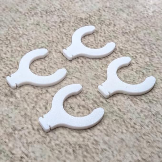 REPLACEMENT MOUNTING CLIP COMPATIBLE WITH KERMI ZK00940001 V2 FLAT RADIATOR REPLACEMENT PART (SET OF 4) - Image 2