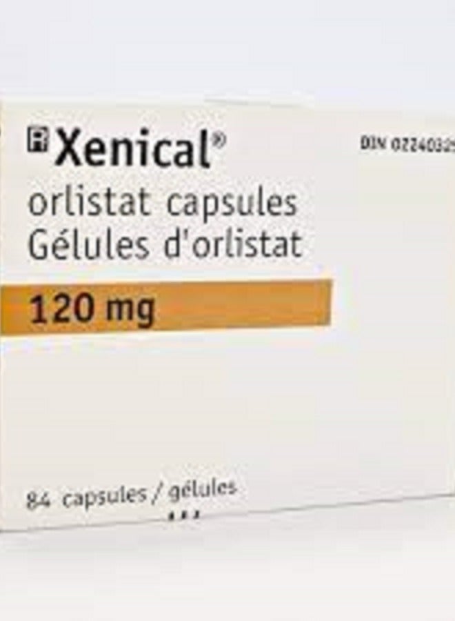XENICAL 120MG CAP 84"S