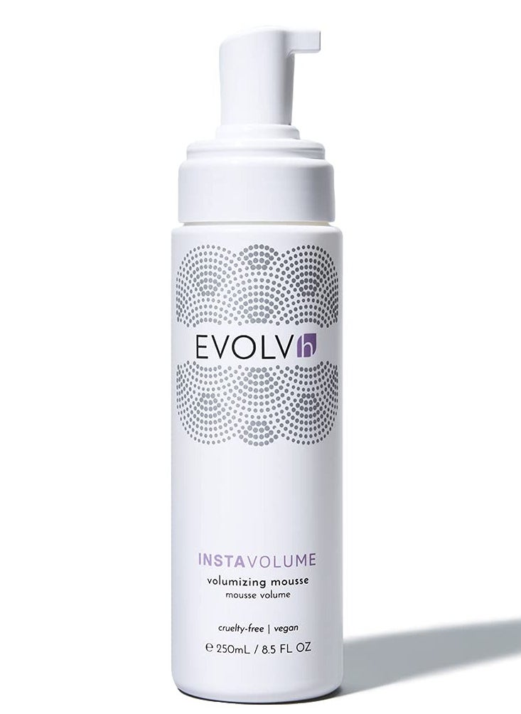 EVOLVh EVOLVh - Natural InstaVolume Volumizing Mousse | Vegan, Non-Toxic, Clean Hair Care (8.5 fl oz | 250 mL)  - Image 1