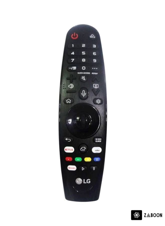 Zaboon Smart Magic Remote Control 7.3x1.9x1.6inch Black