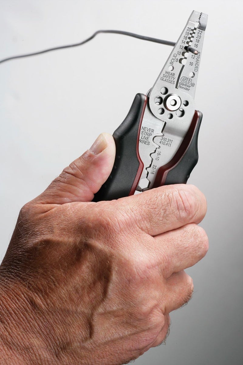 Gardner Bender GST-70M Wire Stripper and Crimper with Voltage Detection - Image 2