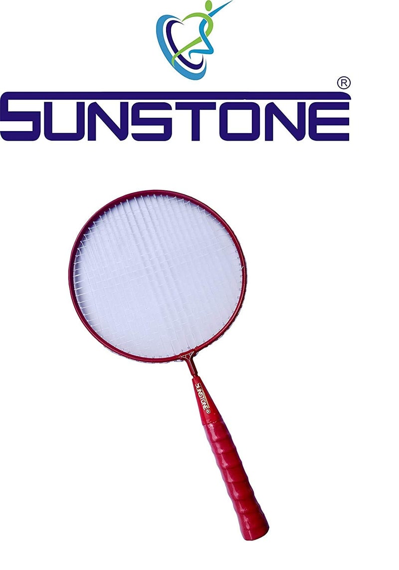 Sun Stone مجموعة مضارب بادل 77xz مكونة من 4 قطع و 6 كرات نايلون للأطفال والشباب - Image 3