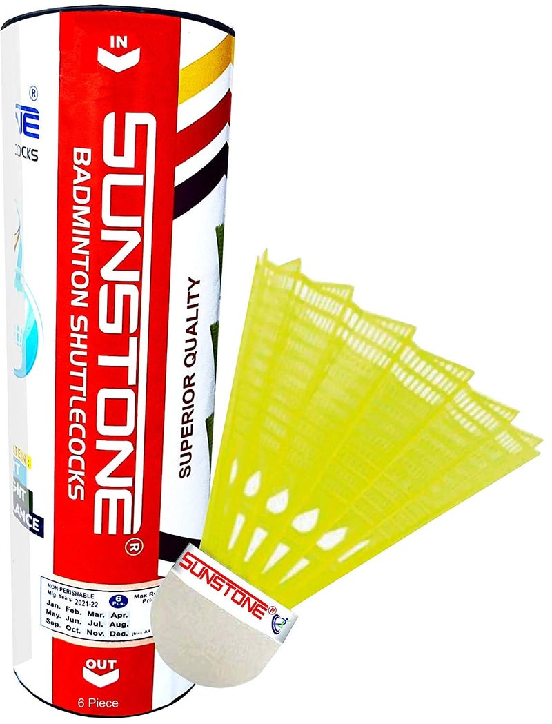 Sun Stone مجموعة مضارب بادل 77xz مكونة من 4 قطع و 6 كرات نايلون للأطفال والشباب - Image 4
