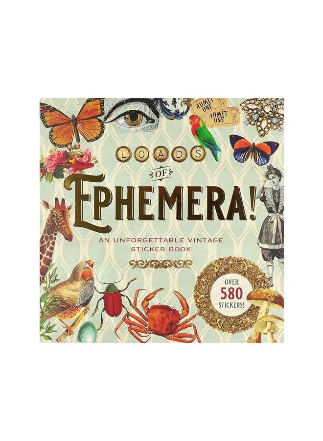 Loads Of Ephemera Sticker Book