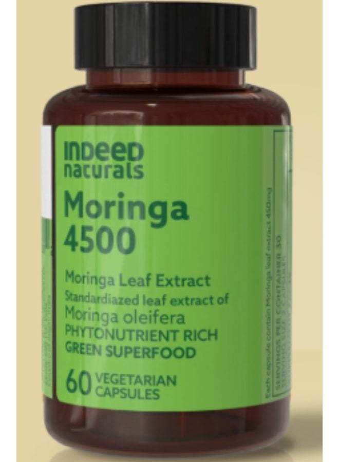 InDeeD naturals Moringa 4500, Moringa Leaf Extract - Image 1