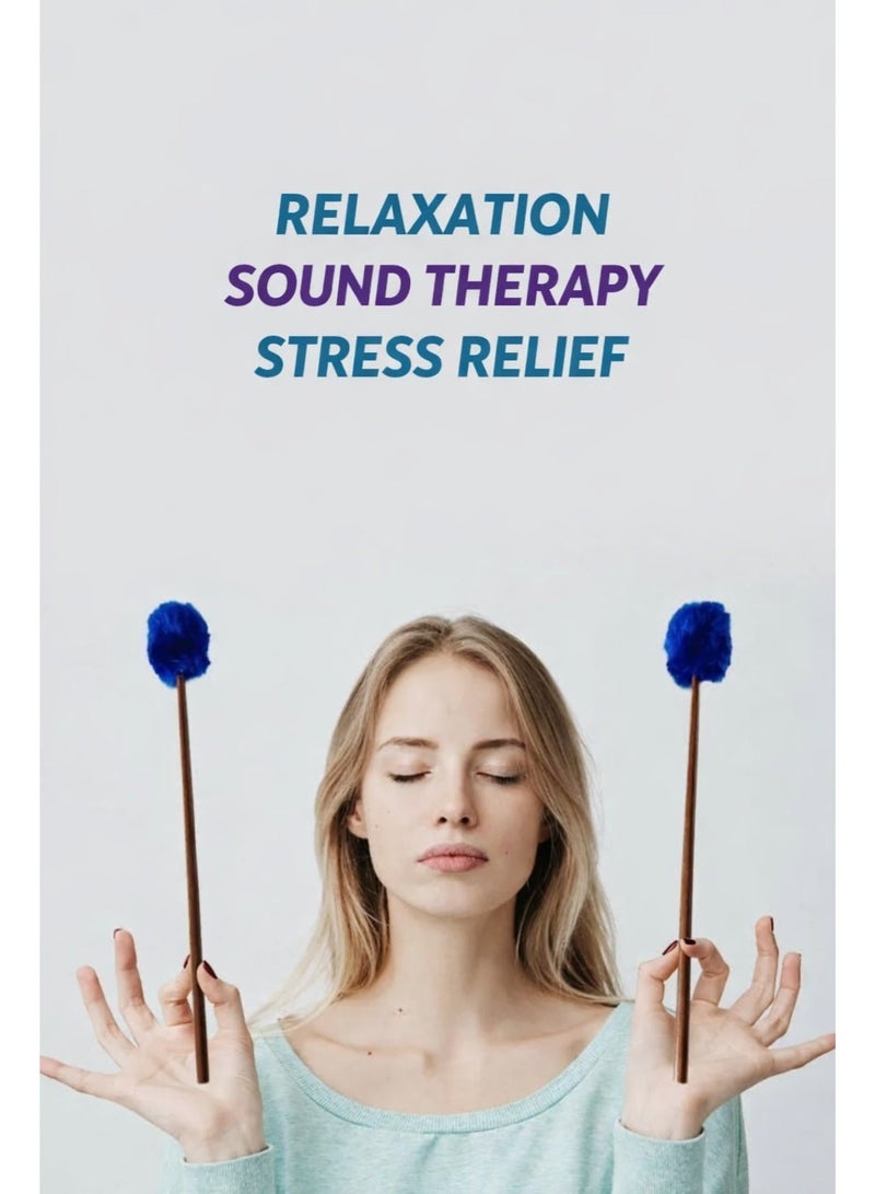 Soul Happy Drum SOUL "Sun" Gold – 12 Notes Steel Tongue Drum, 28cm, Handmade, 432Hz Tuning, with Sticks - Image 4