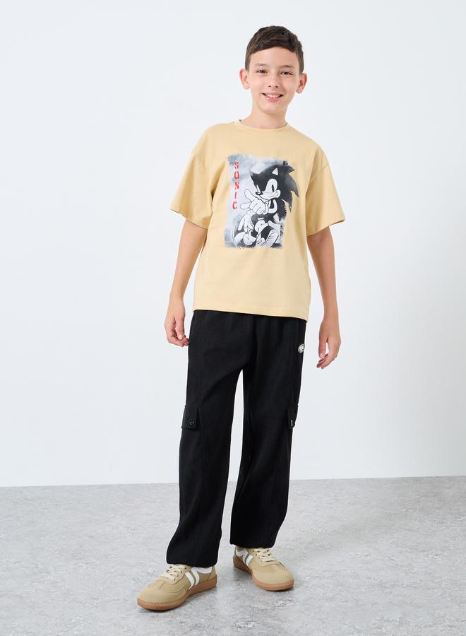 Styli Teen Hedgehog Sonic Print T-Shirt - Image 3