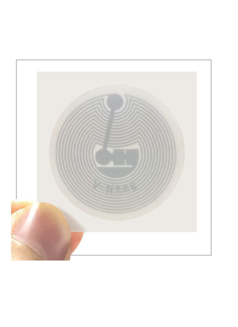 NTAG 215 NFC Sticker Compatible with TagMo and Amiibo - NTAG215 NFC Tag,25mm (1 inch), 504 Bytes Memory Compatible with Nintendo Switch, Wii U, and 3Ds!.10 pieces