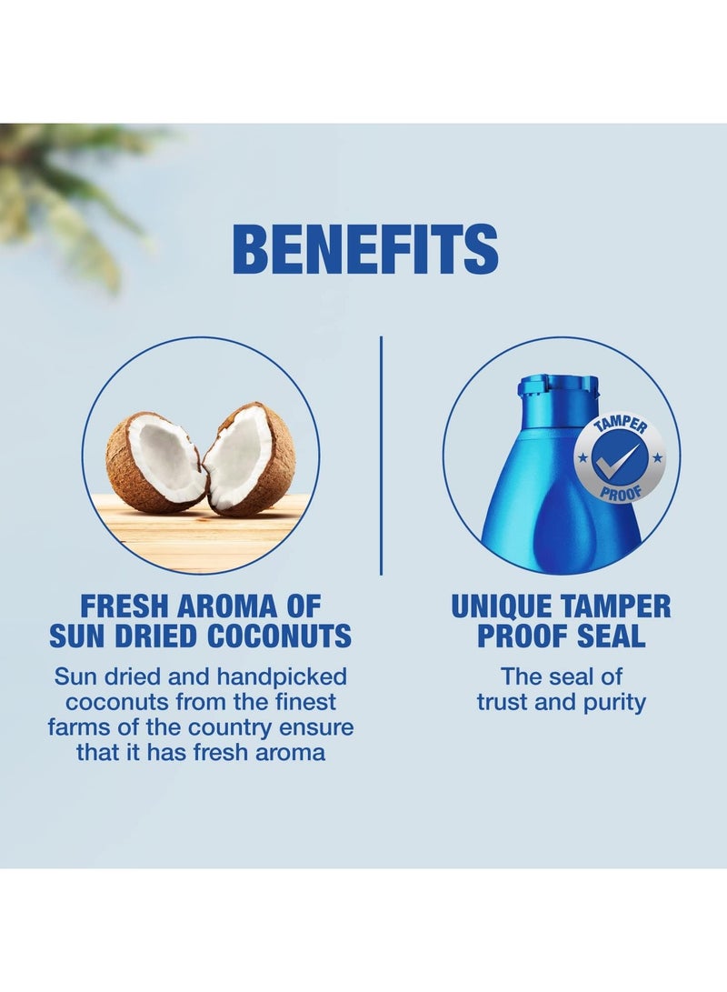 باراشوت زيت جوز الهند الطبيعي من باراشوت 200 مل - Image 3