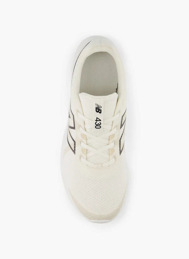 New Balance Men's Logo Print Lace-Up Sports Shoes