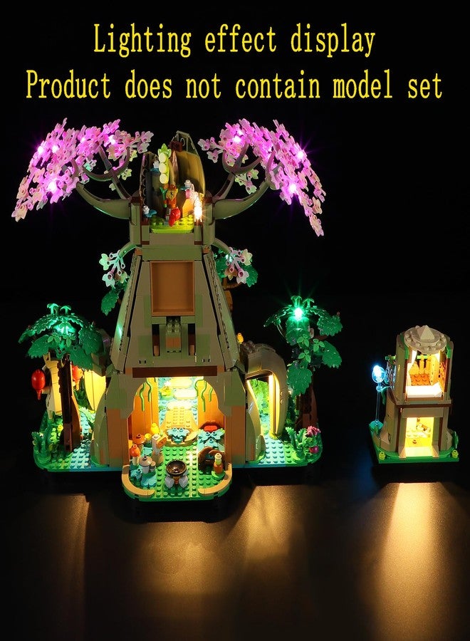 GEAMENT LED Light Set Compatible with Lego The Legend of Zelda Deku Tree 2-in-1 (Great Deku Tree) 77092 Building Blocks Model (Model Set Not Included) - Image 4