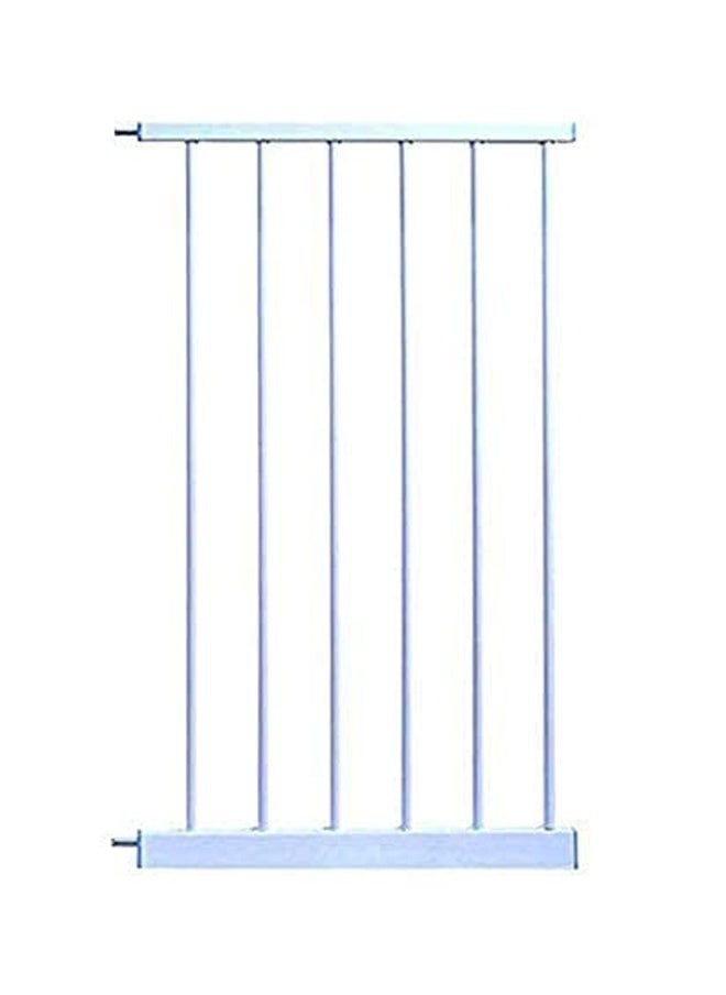 BAYBEE Baby Safety Gate Extension 45Cm Extra Tall Durable Baby Gate Extension Fence Barrier Dog Gate Child Baby Gate for Stairs Doorways Only Suitable for Baybee Safety Gates White  - Image 1