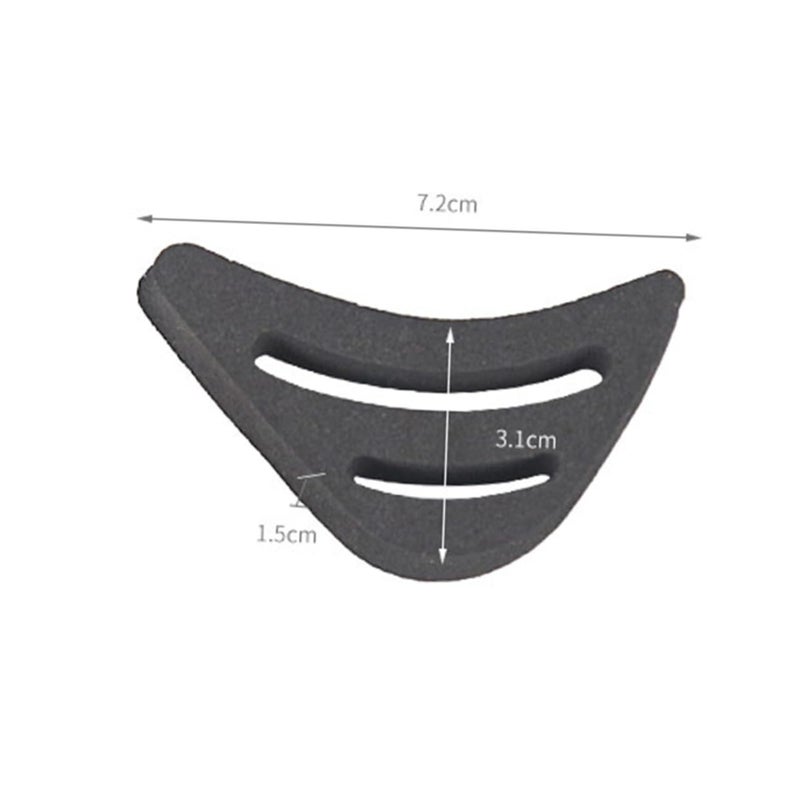 Washable Reusable Thickened Sponge Insoles For High Heels Bunion Pads Toe Protectors - Image 3
