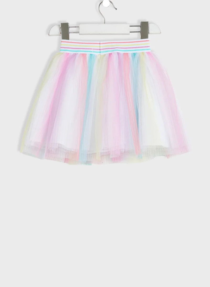 MINOTI Kids Colour Block Skirt