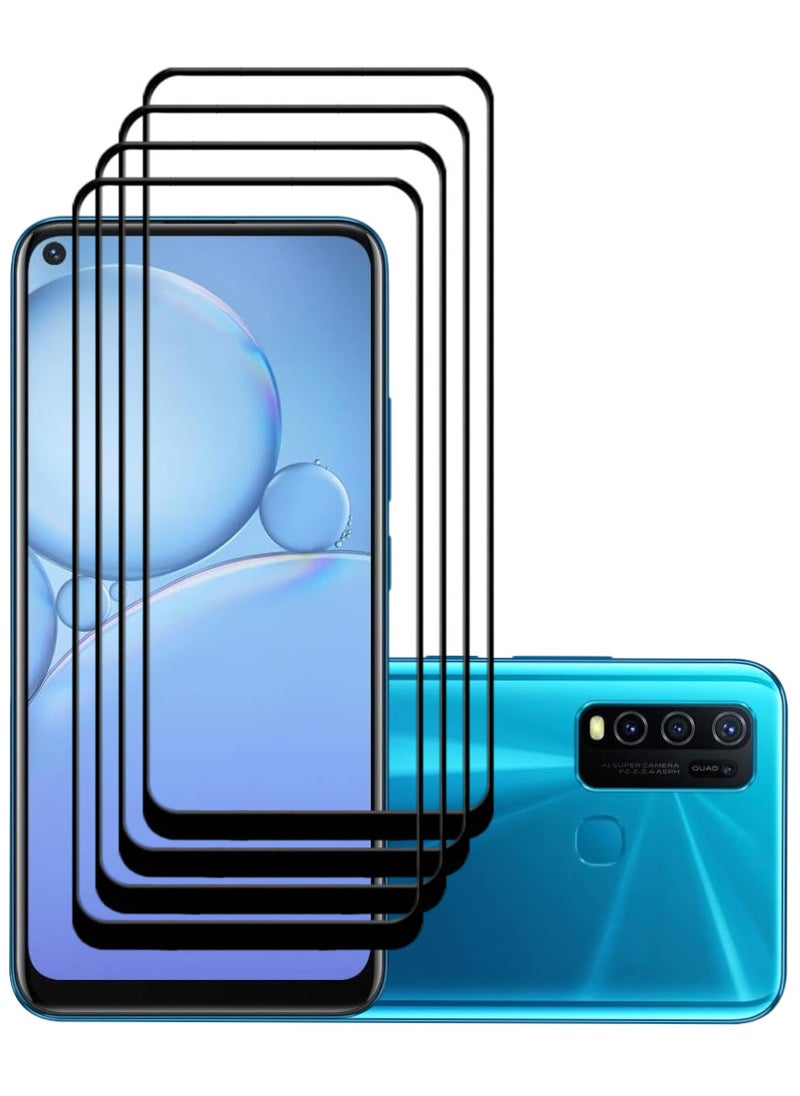 ACLIX 4 Pieces Antistatic ESD Dustproof Premium Quality High Definition Tempered Glass Screen Protector Designed For vivo Y30 - Image 1