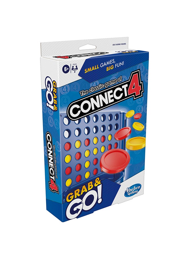 HASBRO - GAMING Connect 4 Grab and Go Game for Kids Ages 6 and Up, Portable Game for 2 Players, Travel Game for Kids  - Image 4