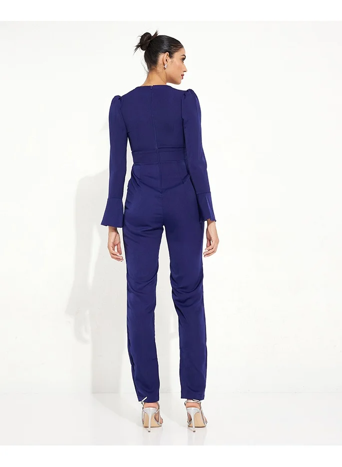 Little Mistress Little Mistress Satin Jumpsuit