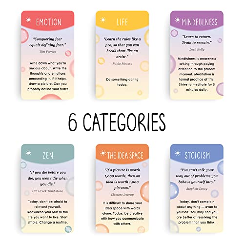 The Idea Space BEST 100 Mindful Prompts for Self Care & Stress Relief | Cards to Reduce Anxiety & Increase Relaxation | Perfect Mindfulness Gift | Beyond Positive Affirmations | Meditations For Kids, Teens, & Adults - Image 3