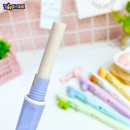 Toyshine Animal Eternal Pencil, Pack of 4, Multi-Color, Fine Point, Unisex, Kid, Writing, Drawing - Image 4