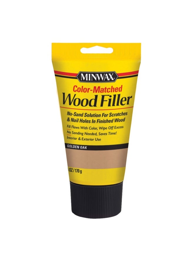 Minwax 448510000 Color-Matched Filler Wood Putty  6 oz  Golden Oak  6 Ounce  - Image 1