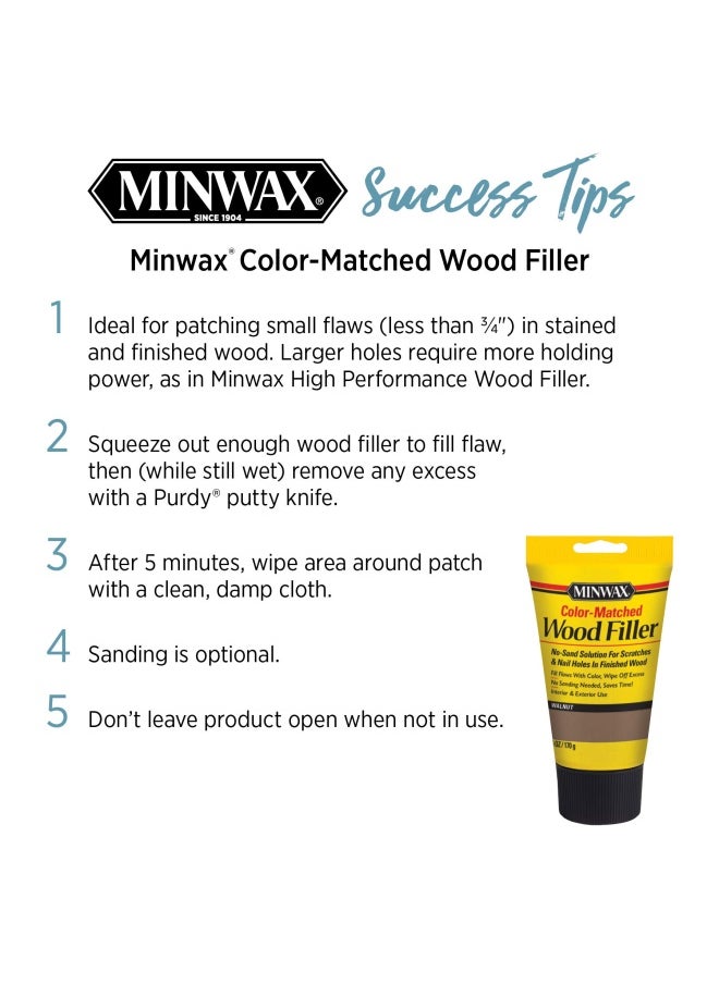 Minwax 448510000 Color-Matched Filler Wood Putty  6 oz  Golden Oak  6 Ounce  - Image 5