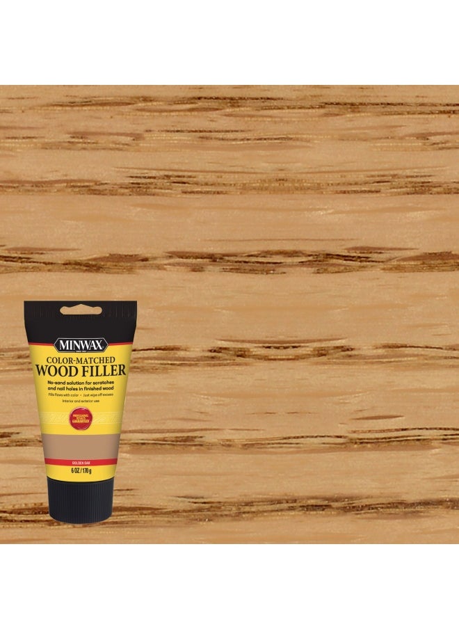 Minwax 448510000 Color-Matched Filler Wood Putty  6 oz  Golden Oak  6 Ounce  - Image 2