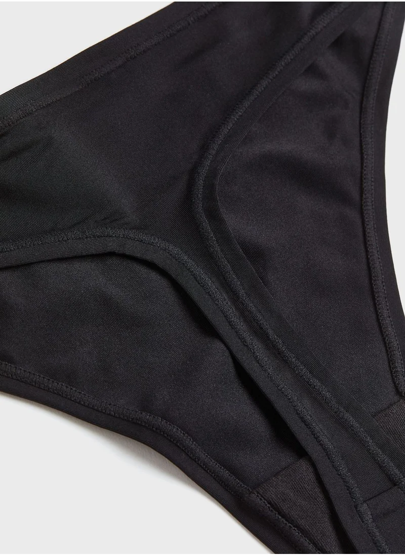 H&M 3 Pack High Leg Thong