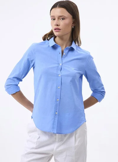 FELIX HARDY Linen Blended Shirt for Women