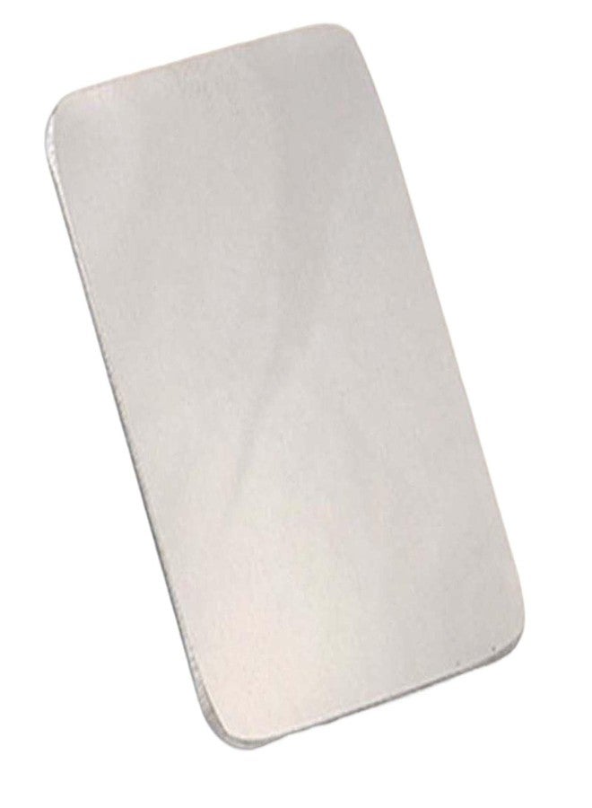 Generic Makeup Mixing Palette Handheld Stainless Steel for Nail Art Artist Beauty Square ring4.3x3.3cm - Image 3