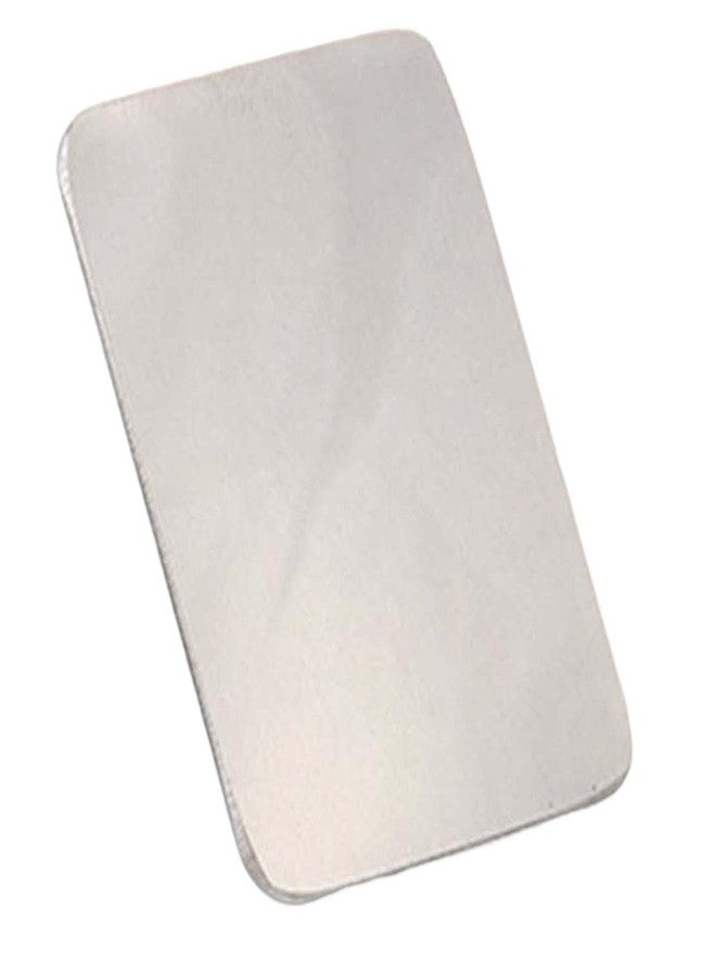 Generic Makeup Mixing Palette Handheld Stainless Steel for Nail Art Artist Beauty Square ring4.3x3.3cm - Image 2