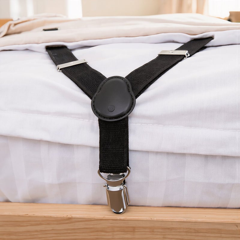 Premium Adjustable Sheet Holders Strong Grip No Slip Tight Fit White 4 Count - Image 4