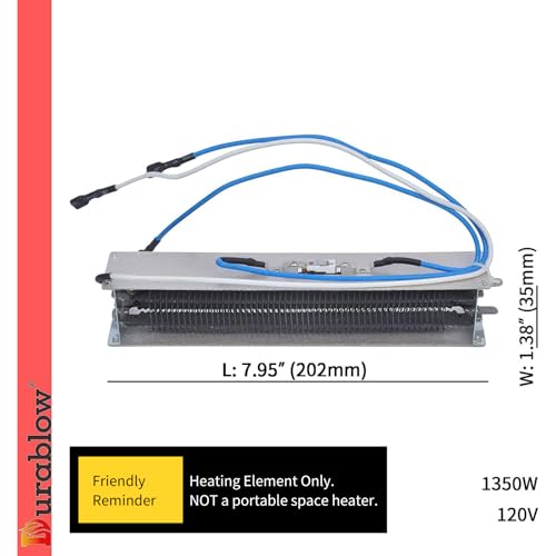 Durablow IR Heating Heater Element Replacement HS-30000216 for Heat Surge, Real Flame Electric Fireplace (Heating Element Only) - Image 2