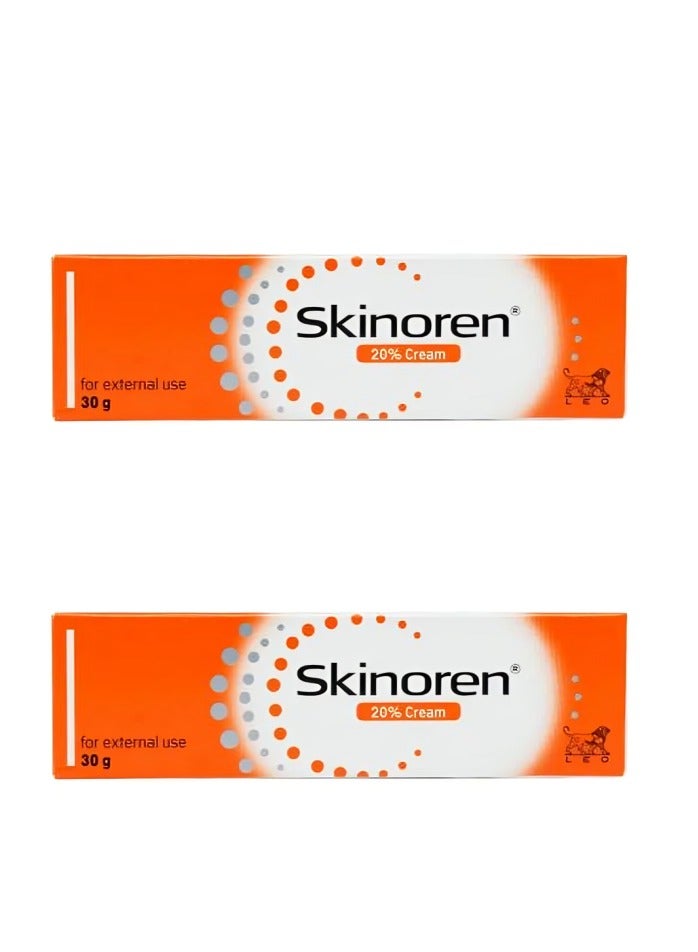 BAYER Pack Of 2 Skinoren 20% Cream - Image 1