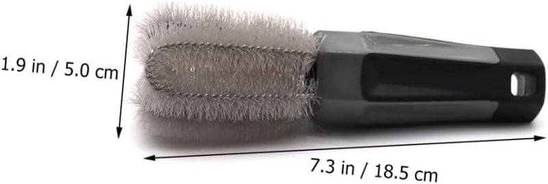 Healeved Car Lug Nut Brush and Wheel Cleaning Brush with Handle, Tire Lug Nut Cleaner for Automotive Detailing and Tire Maintenance - Image 2